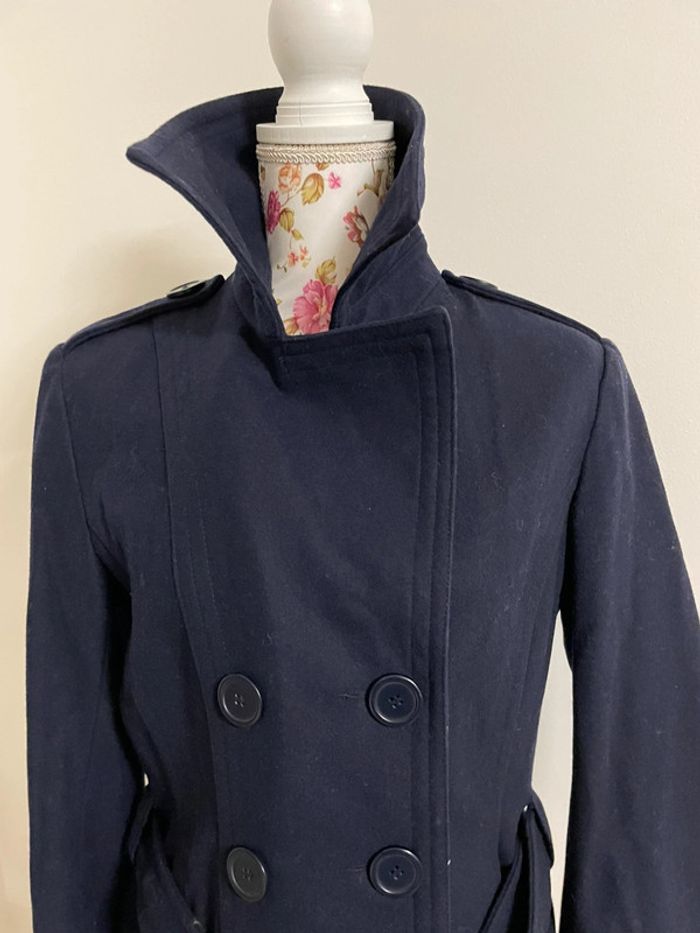 Duffle coat bleu marine - photo numéro 2