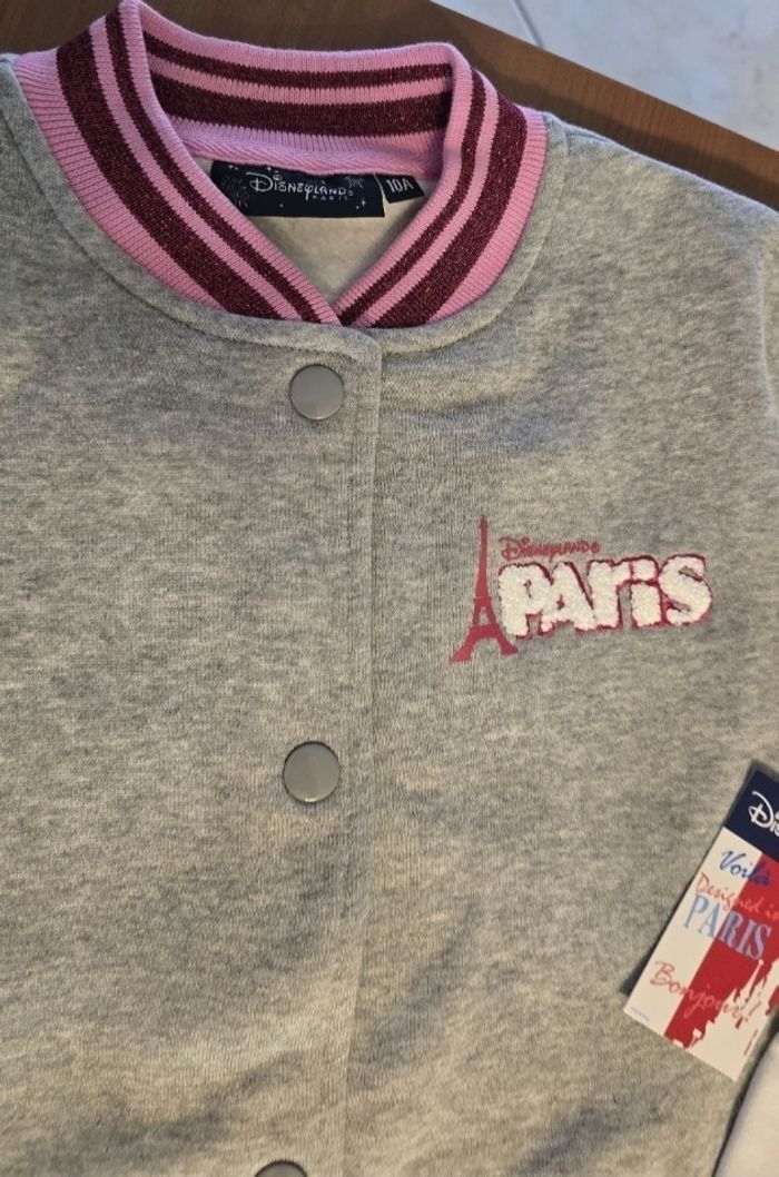 (Neuve non portée) veste molleton disneyland paris 10 ans fille - photo numéro 4