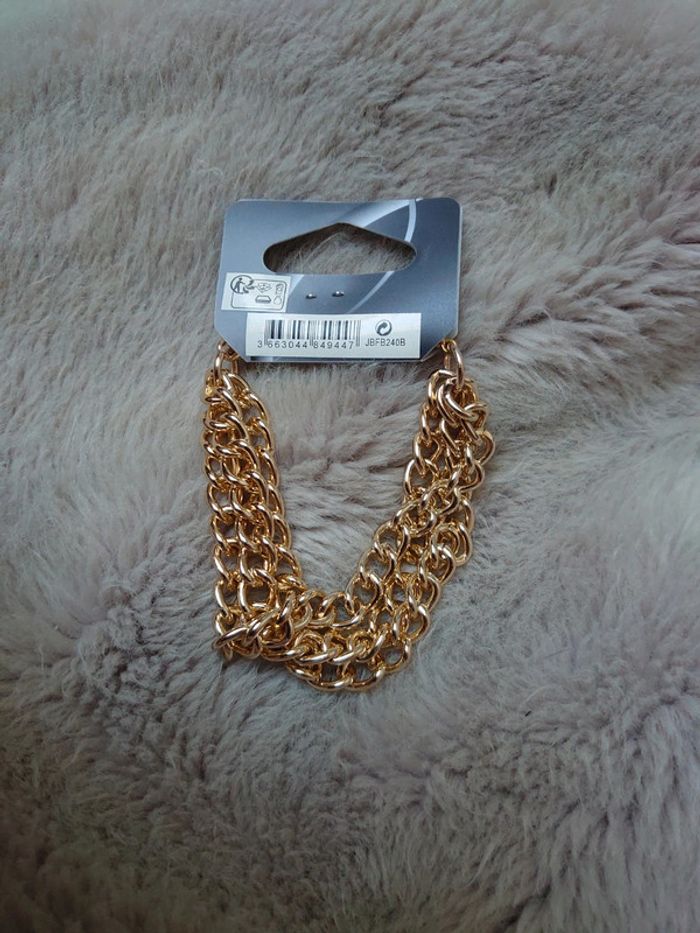 Bracelet chaine or - photo numéro 3