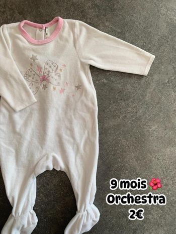Pyjama 🌺 9 mois 🌺 Orchestra