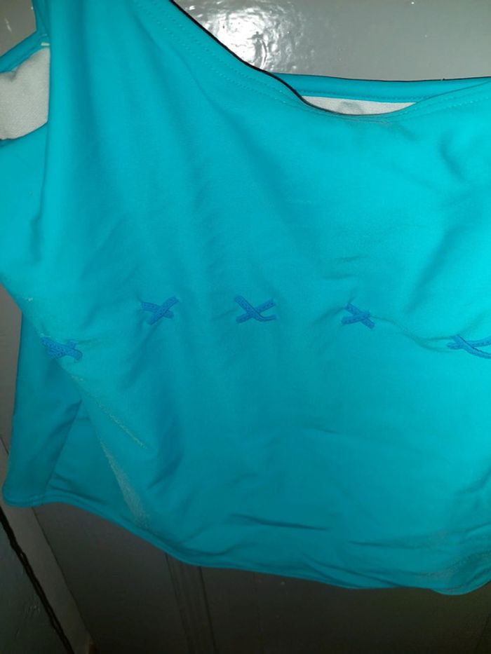 Top turquoise - photo numéro 2