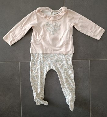 Pyjama velours une pièce 