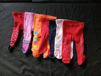 Lot de 7 collants 0-3 mois
