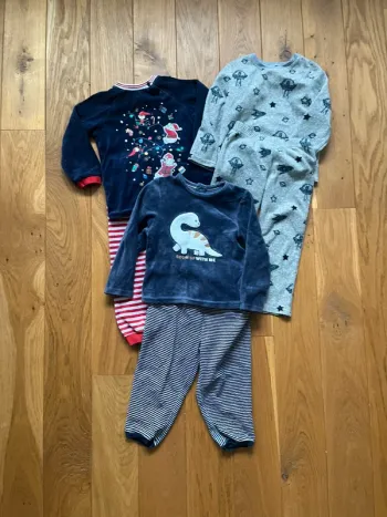 Lot 3 pyjamas hiver 3 ans