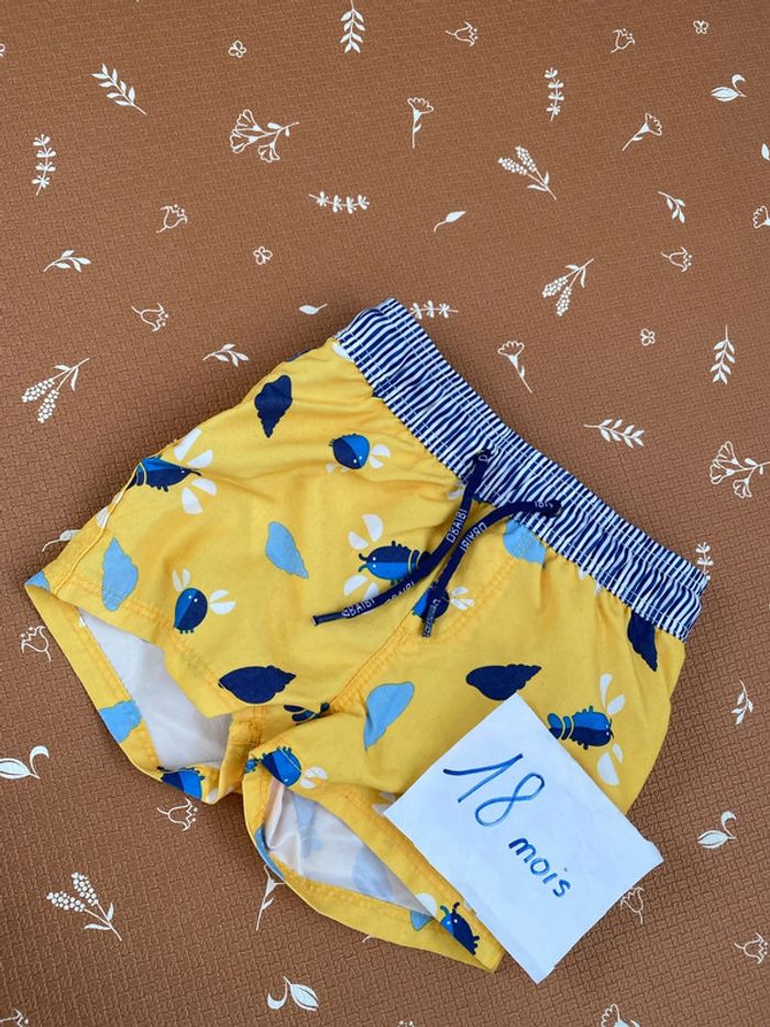 Short de bain 18 mois