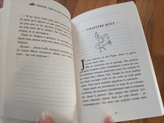 Livre neuf Zéphir cheval de l'Olympe - photo numéro 7