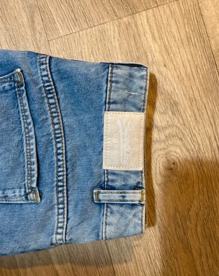 Jean wide leg superdry - photo numéro 4