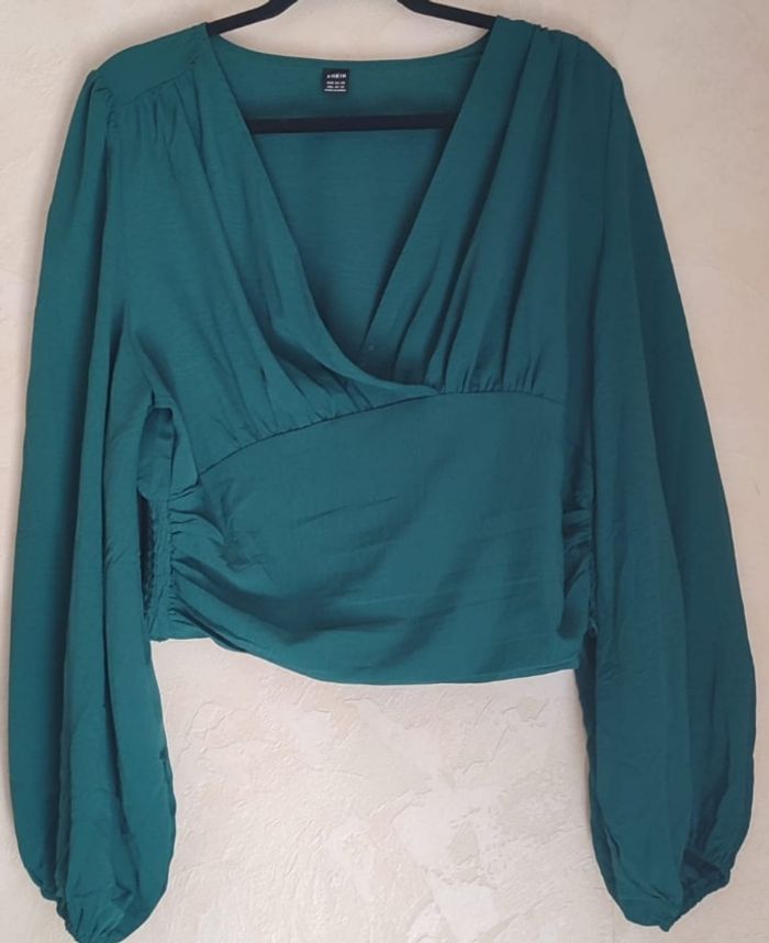 Blouse verte