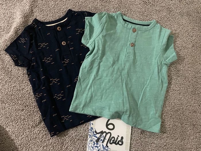 Lot de deux tee shirt MC