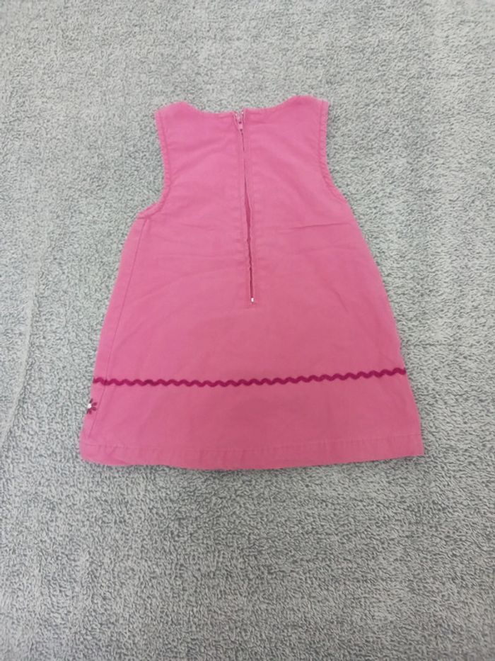 Robe tape à l'oeil 3 mois fuchsia/rose - photo numéro 4