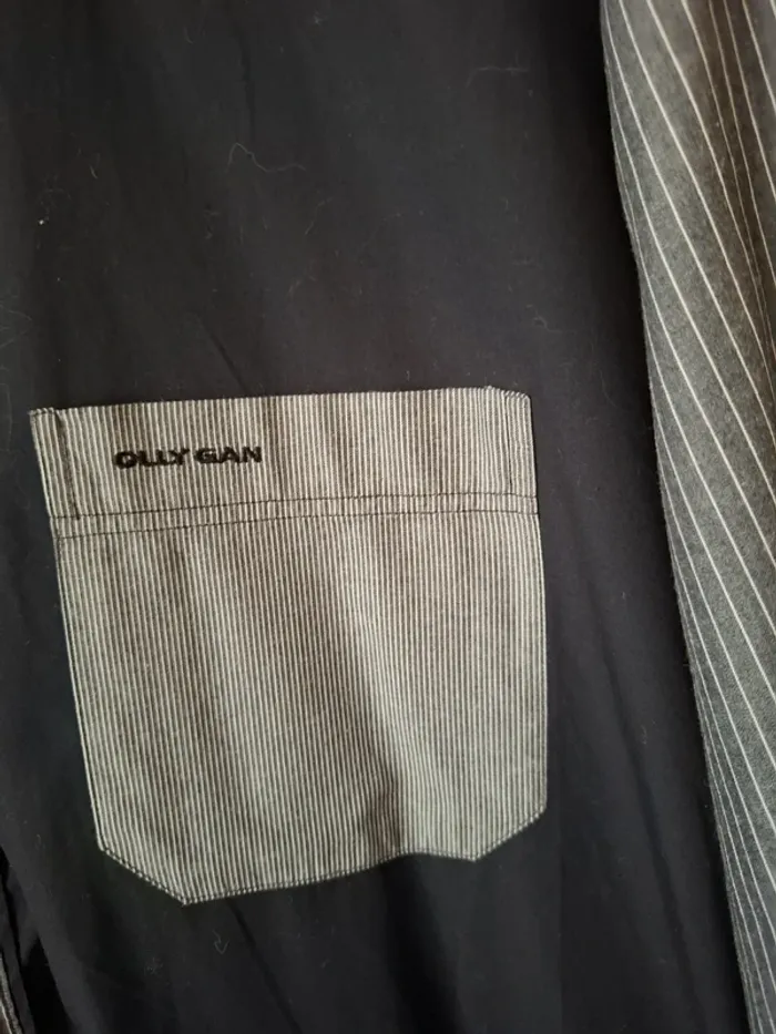 Chemise grise et noire chic Olly Gan T XXL /6 - photo numéro 6