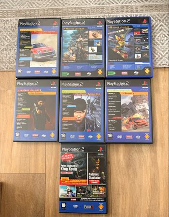 Jeux ps2 lot démo 