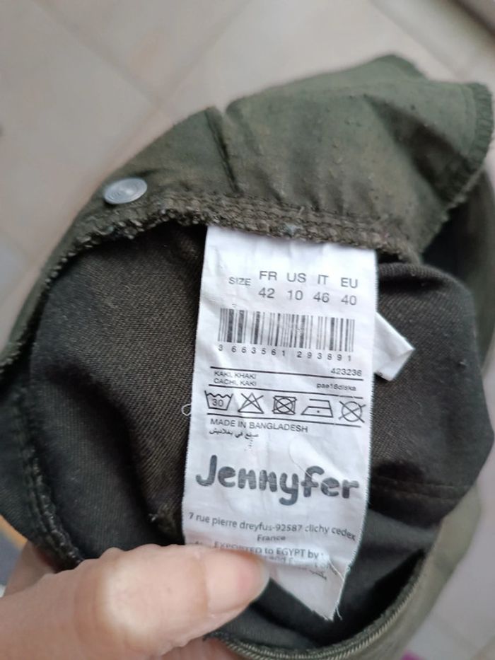 Jeans SLIM kaki - taille 40 - neuf - photo numéro 5