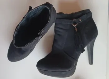 Bottines à talons 
