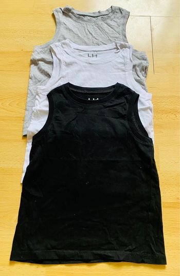 3 maillots corps garçon