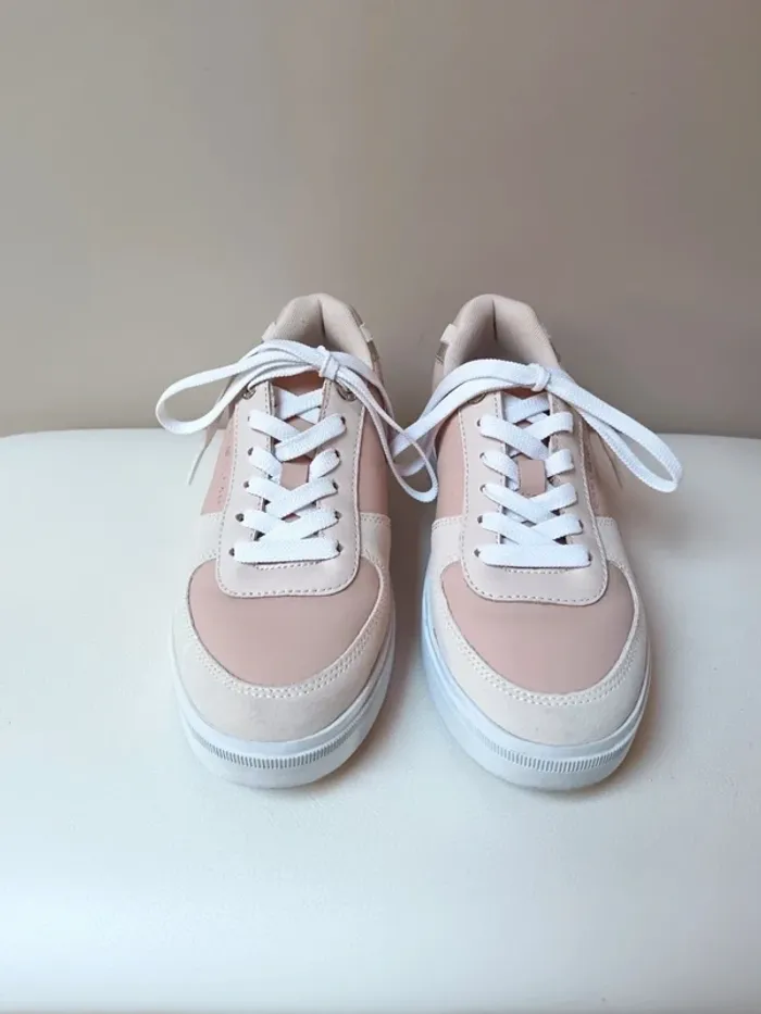 Leather court sneakers Tommy Hilfiger - photo numéro 3