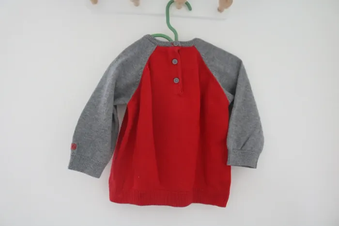 Ensemble pull Kimbaloo et pantalon Bougli bougla 12 mois - photo numéro 7
