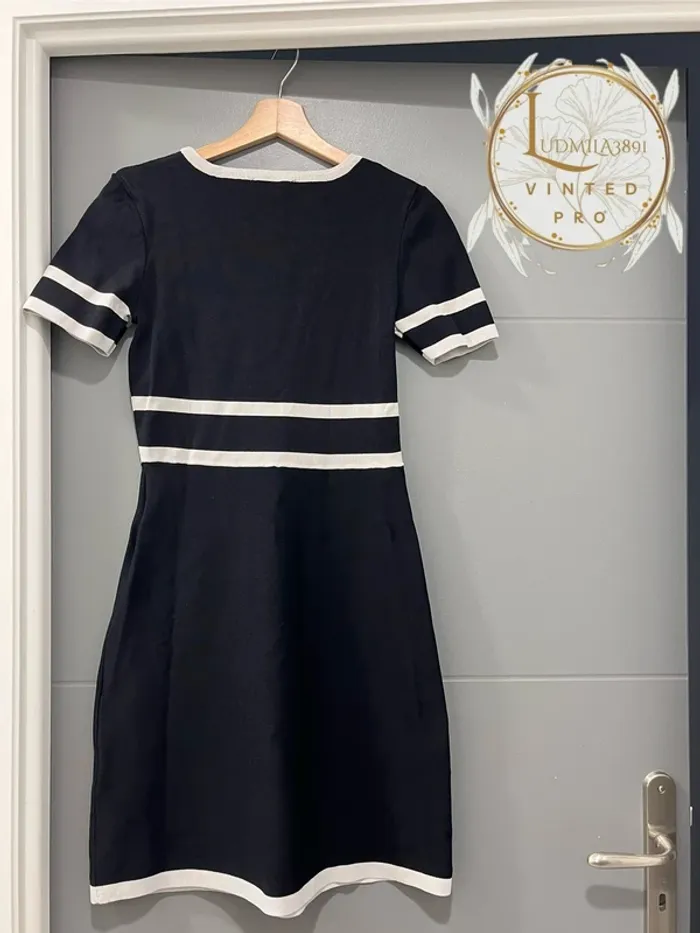 Robe noire et blanche Morgan / 231-Rmlala TM - photo numéro 2