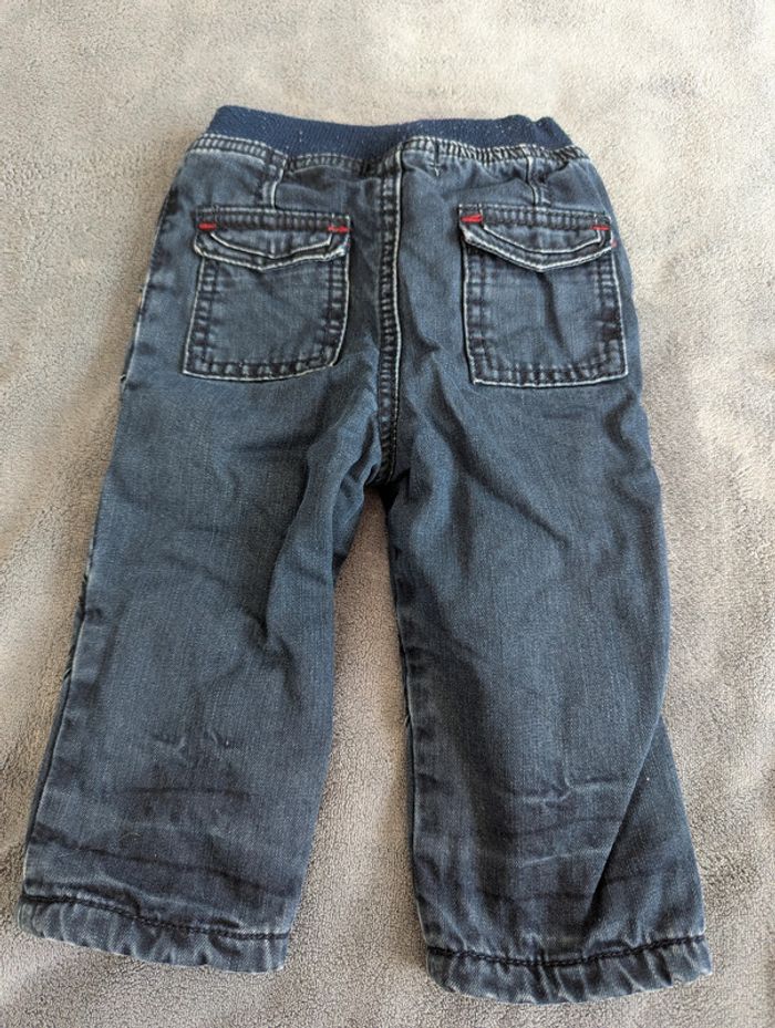 Pantalon jean chaud - 12 mois - Orchestra - photo numéro 3