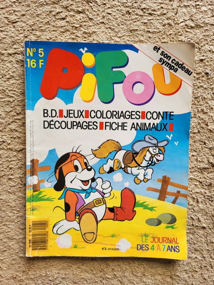Magazine Pifou n°5 - Vintage collector