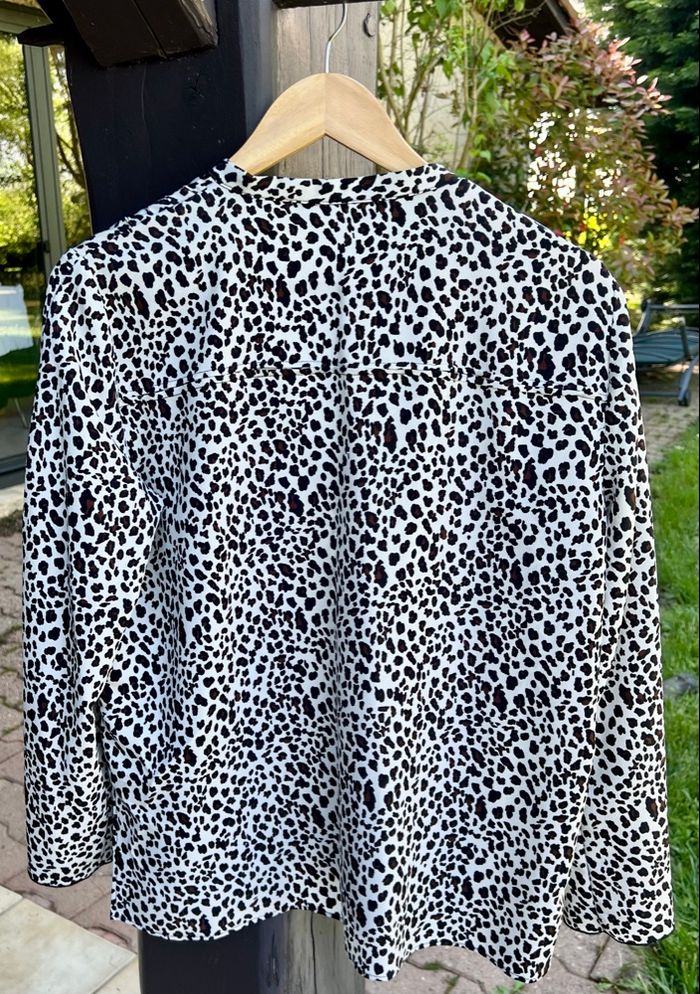 Haut manche longue léopard Zara XL 42 - photo numéro 2