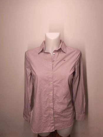 Chemise Tommy Hilfiger Femme Taille 6 Violet rayé