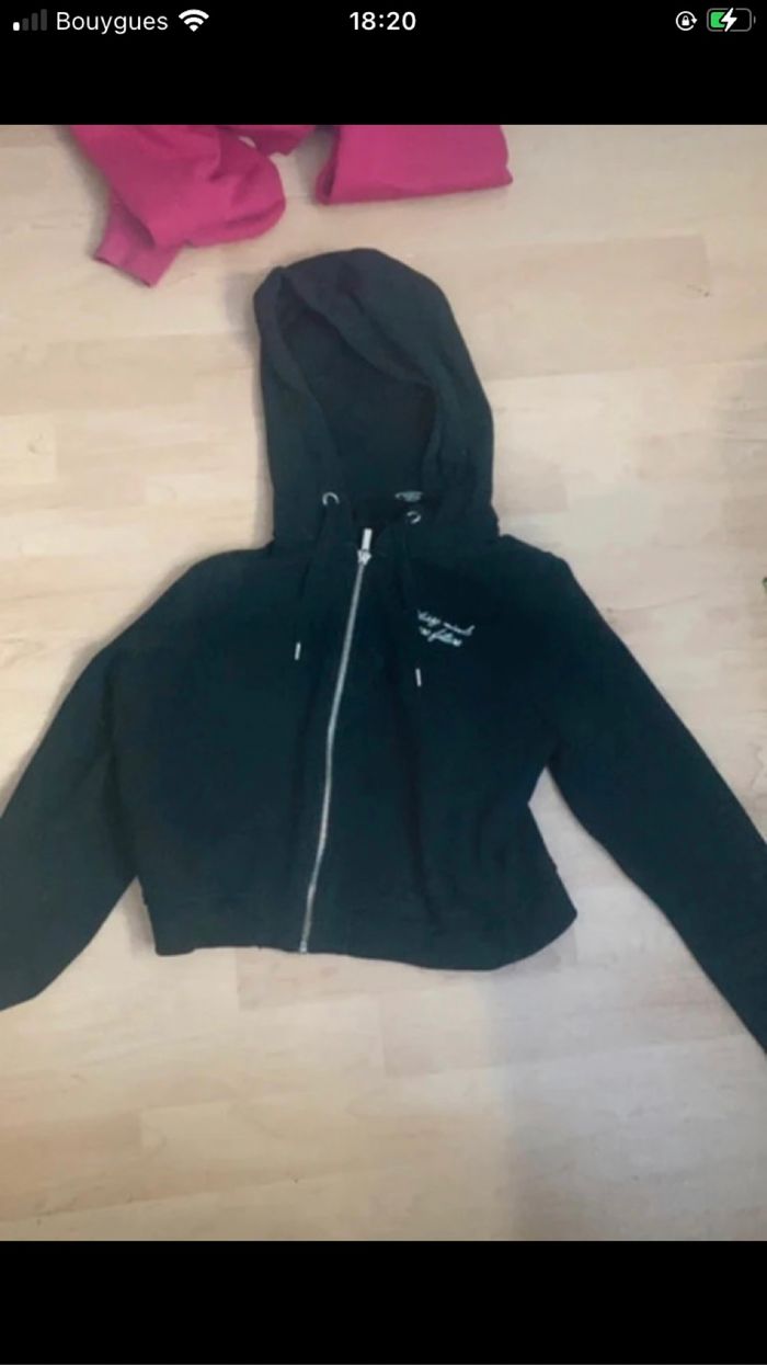 Gilet à capuche