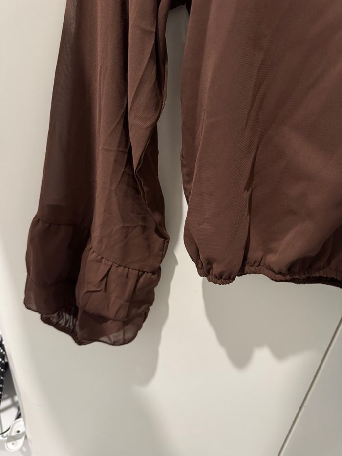 Blouse marron - photo numéro 5