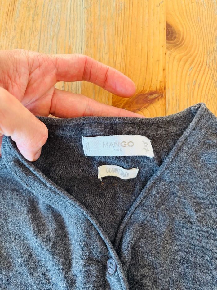 Cardigan fille cachemire - photo numéro 3