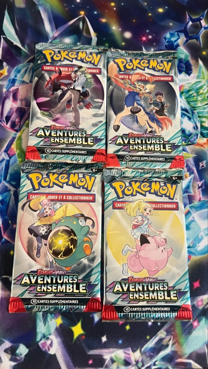 Art Set Pokemon Aventure Ensemble Ev9.