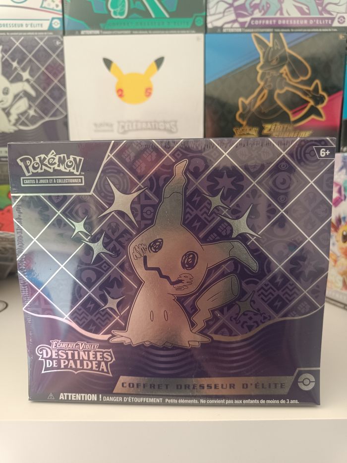 Etb coffret pokémon ev4.5 Destinées de Paldéa neuf scellé fr