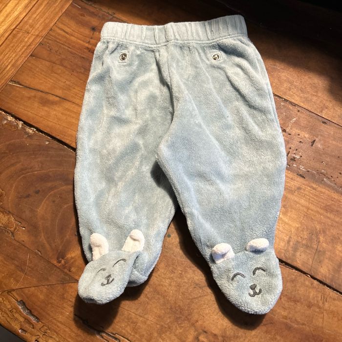 Pantalon coton velours bio 1 mois