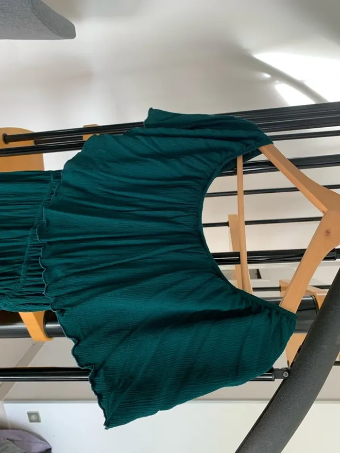 Robe de soirée en crêpe - photo numéro 3