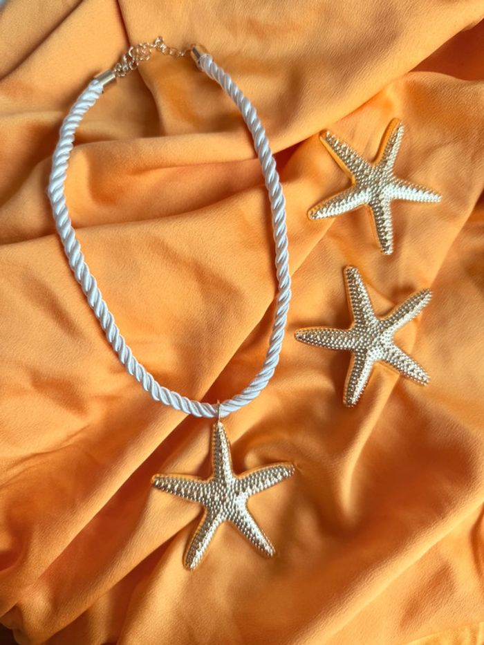 Ensemble bijoux étoile de mer - photo numéro 3
