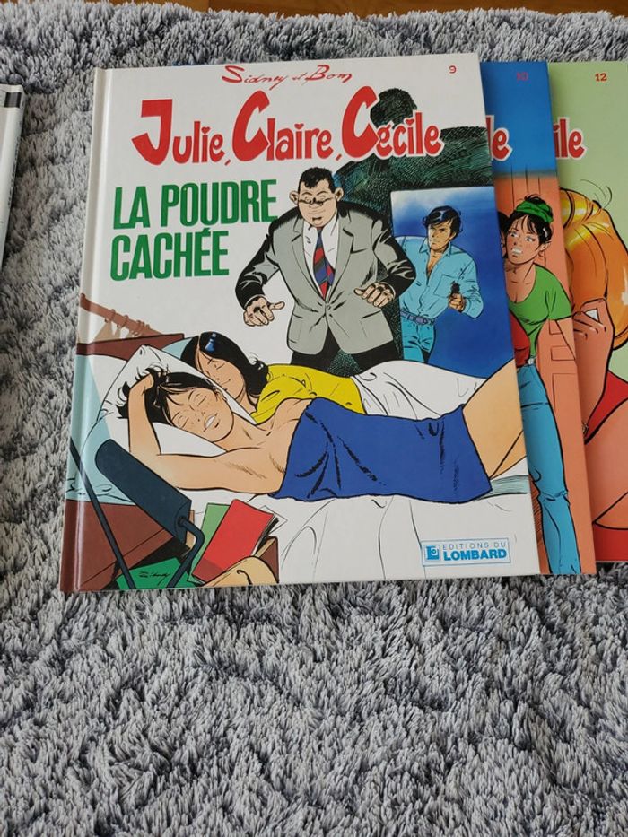 Lot de 9 BD Julie, Claire, Cécile..et les autres  ( 1 à 10 , sauf 8) - photo numéro 10