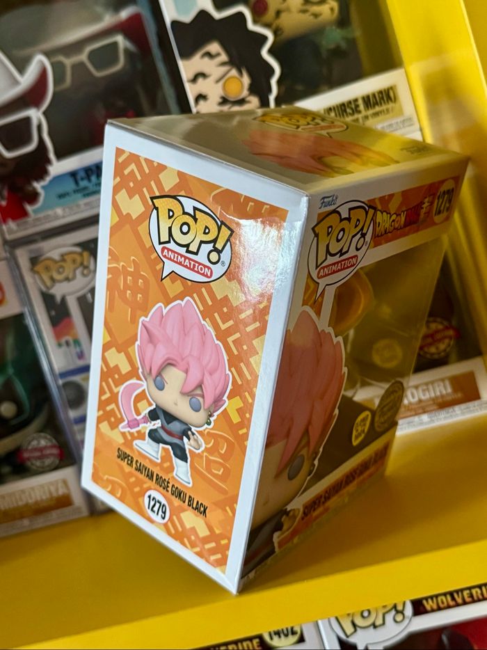 Funko Pop! Animation 1279 - Dragon Ball Super - Super Saiyan Rosé Goku Black - Glows In The Dark - Funko Special Edition - photo numéro 8