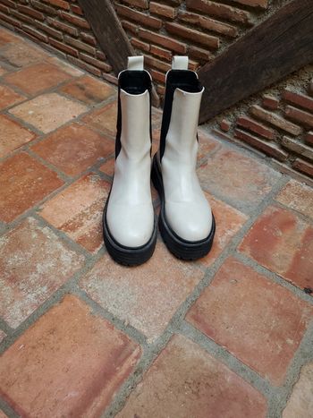 Bottines blanches