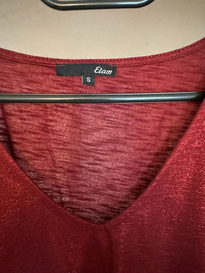 T-shirt rouge - photo numéro 3