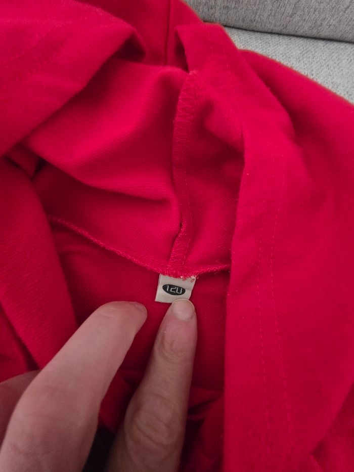 Sweat a capuche rouge fille - photo numéro 2