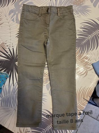 Pantacourt kaki
