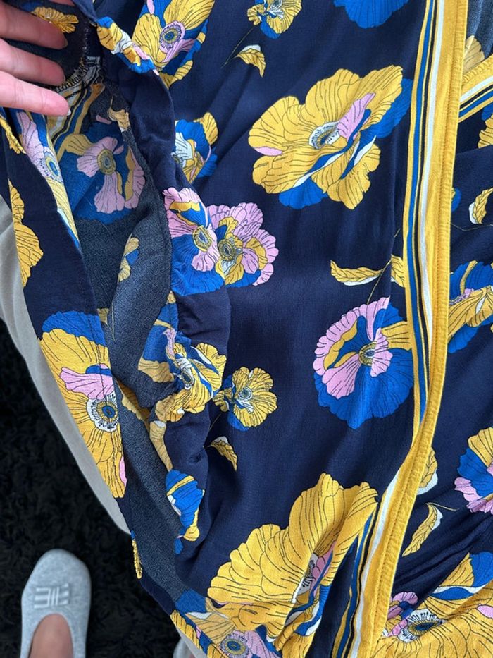 Blouse Camaïeu à fleurs T42 - photo numéro 9