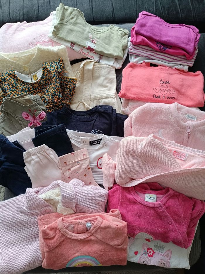 Lot de vêtements hiver fille 6 mois