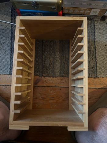 Support pour ranger des jeux en bambou massif