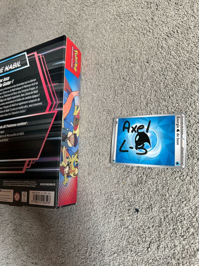 Coffret Zacian Ex de Nabil (EV8.5) - photo numéro 2