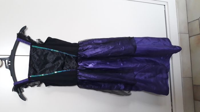 Déguisement robe bleu marine 6 - 8 ans