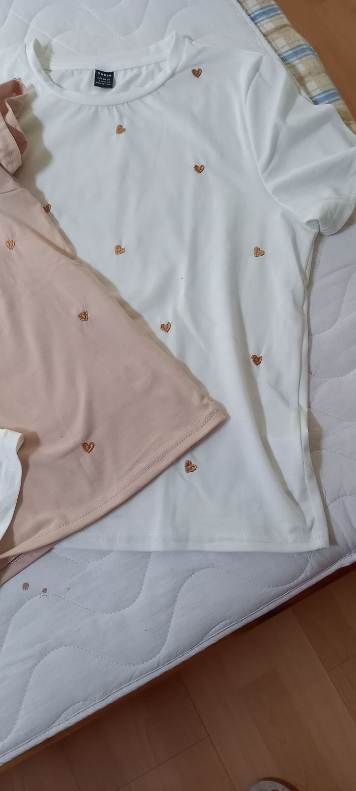 Trois tee-shirts shein - photo numéro 4