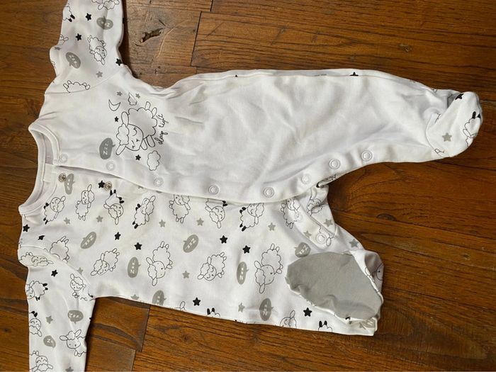 Lot de 2 pyjamas légers 62cm - photo numéro 2
