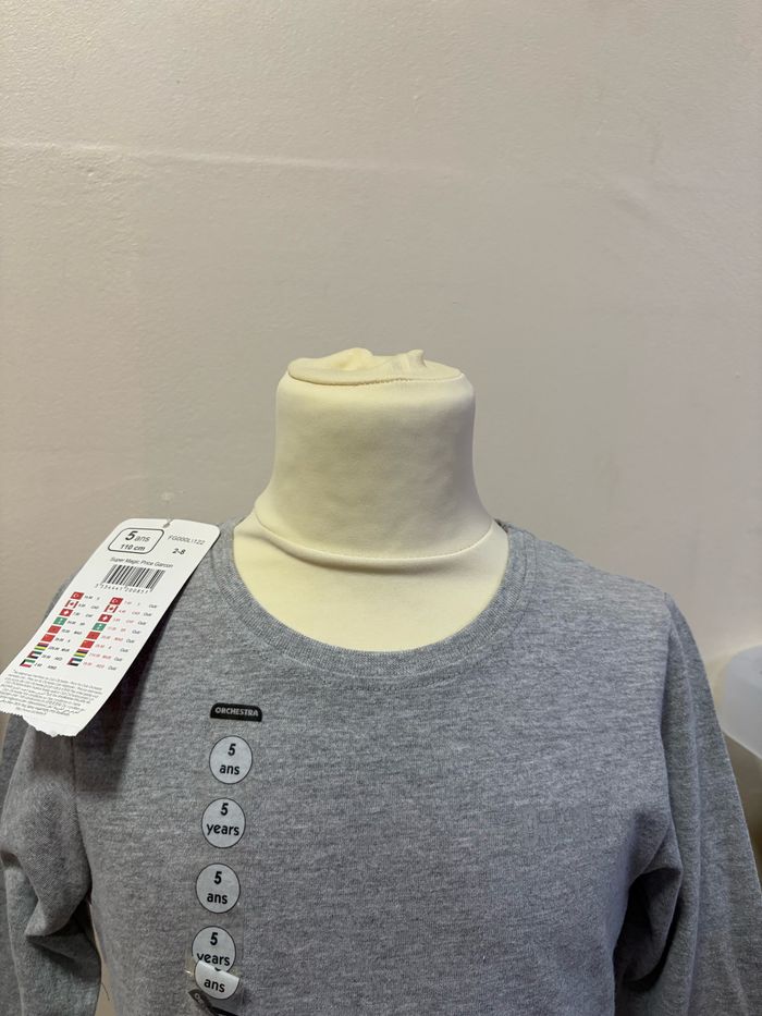 T shirt ML garçon taille 110 - photo numéro 2