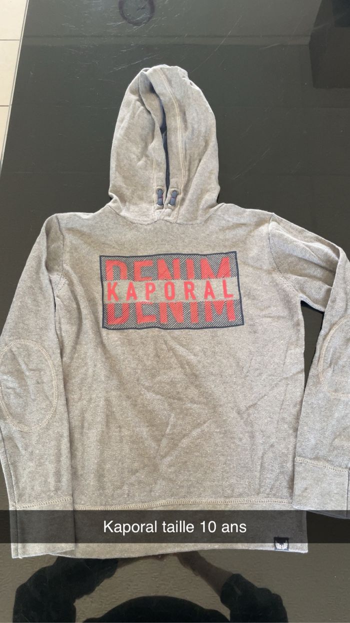 Pull à capuche