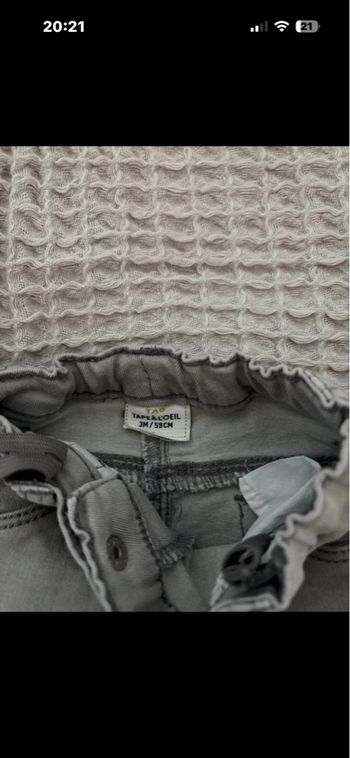 Pantalon bébé 